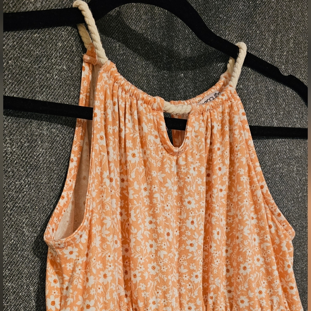 CHENAULT GIRL Phyllis Rope Strap Brushed Maxi Dress - Picture 3 of 6